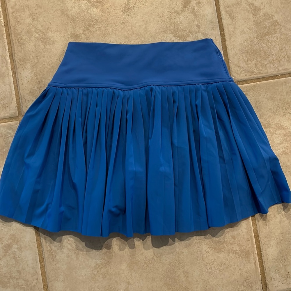 Blue Aerie Pleated Skirt